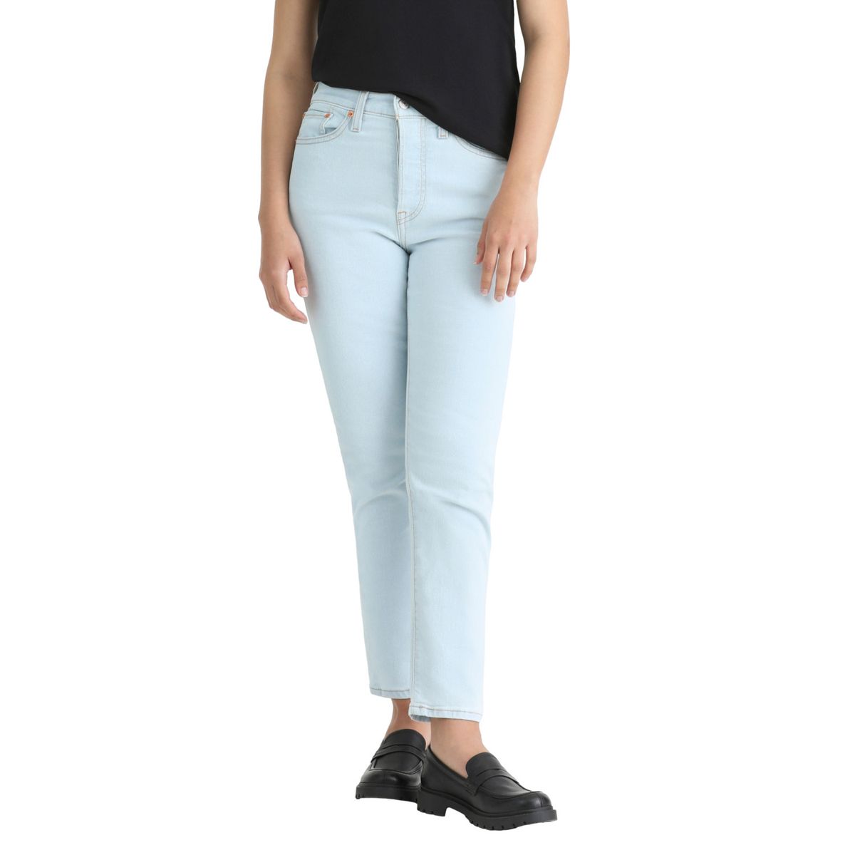 LEVIS - Jeans Straight Tiro Alto  Mujer Levis
