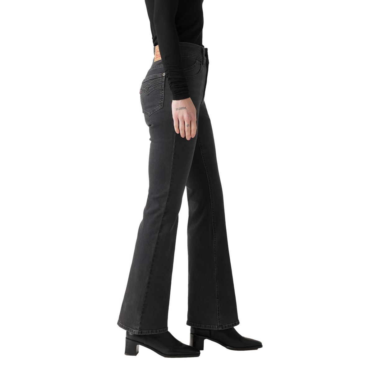 LEVIS - Jeans Boot Cut Tiro Alto  Mujer Levis