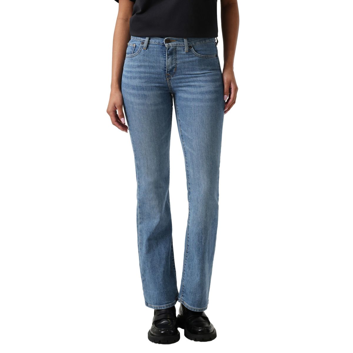 LEVIS - Jeans Boot Cut Tiro Medio Mujer Levis