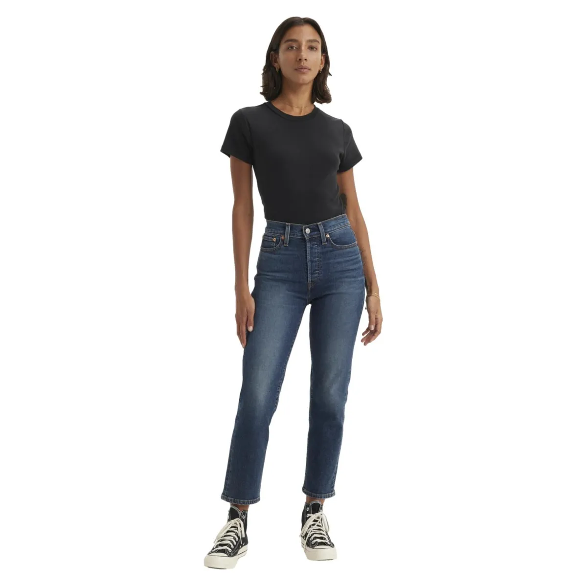 LEVIS - Jeans Mujer Wedgie Straight Azul Levis