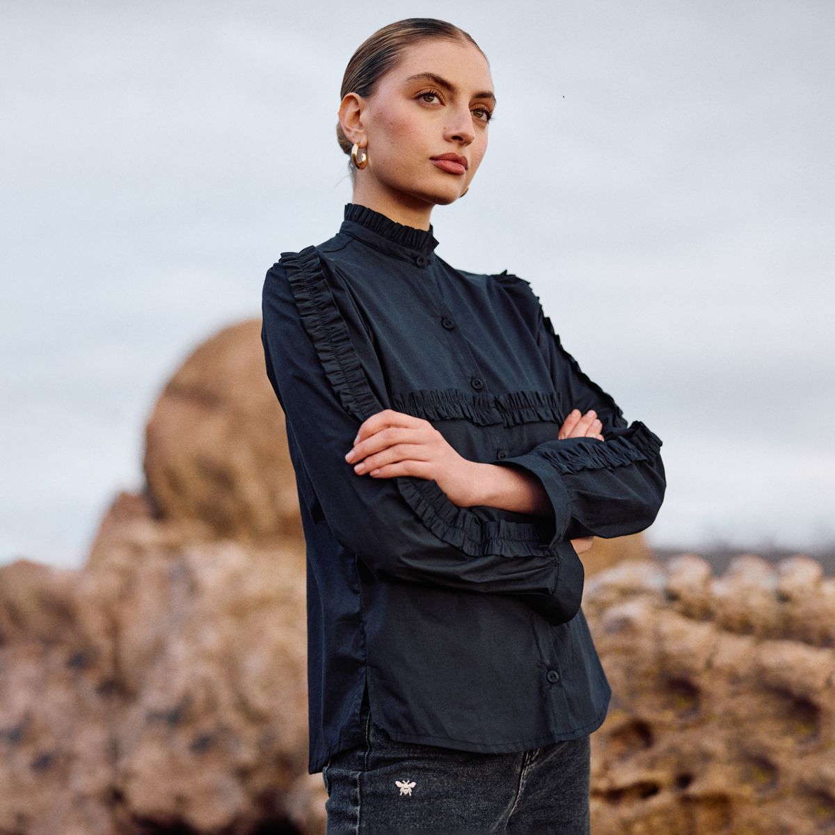 MUTH - Blusa Sáfira Mujer Muth