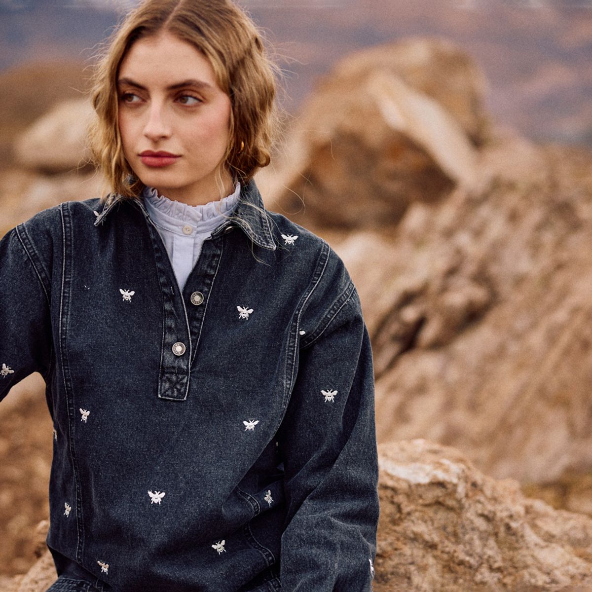 MUTH - Chaqueta Zenna Mujer Classic Fit Muth