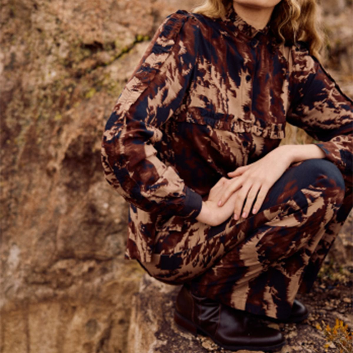 MUTH - Blusa Sáfira Dunas Mujer Muth