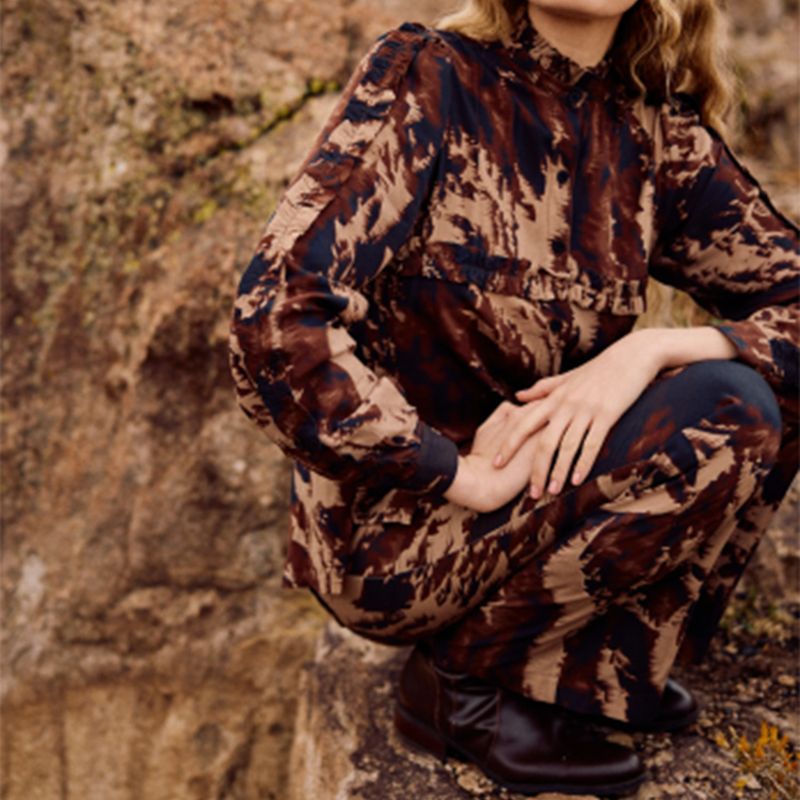 MUTH - Blusa Sáfira Dunas Mujer Muth