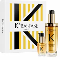 KERASTASE - Cofre Hidratante Aceite 75Ml + Aceite 30Ml Para Cabello Sin Brillo Elixir Ultime Kérastase