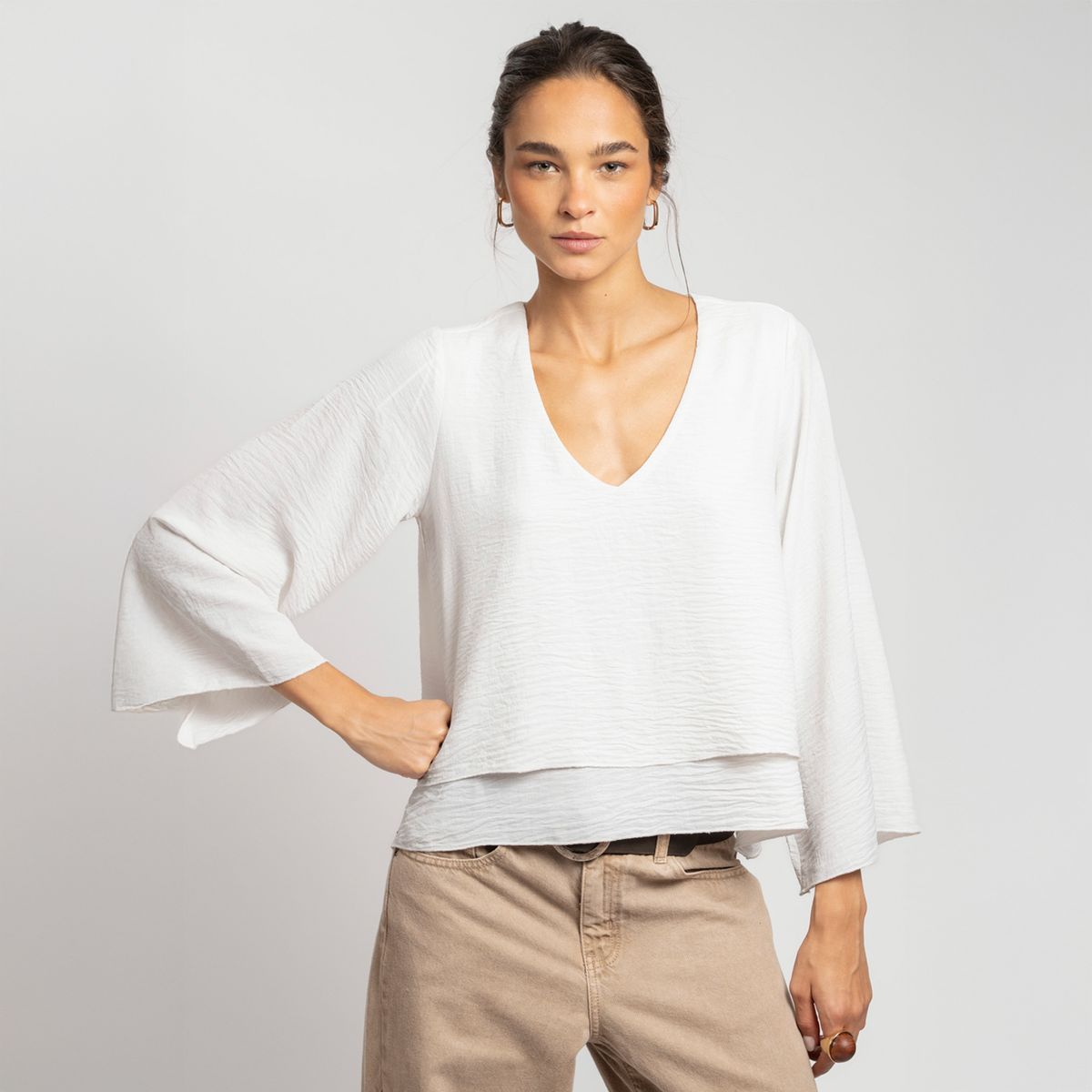 LOLITA LPK - Blusa Adriana Blanco Mujer Lolita LPK