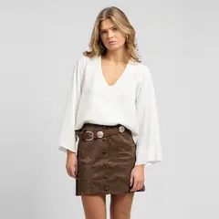 LOLITA POCKET - Blusa Manga Larga Mujer