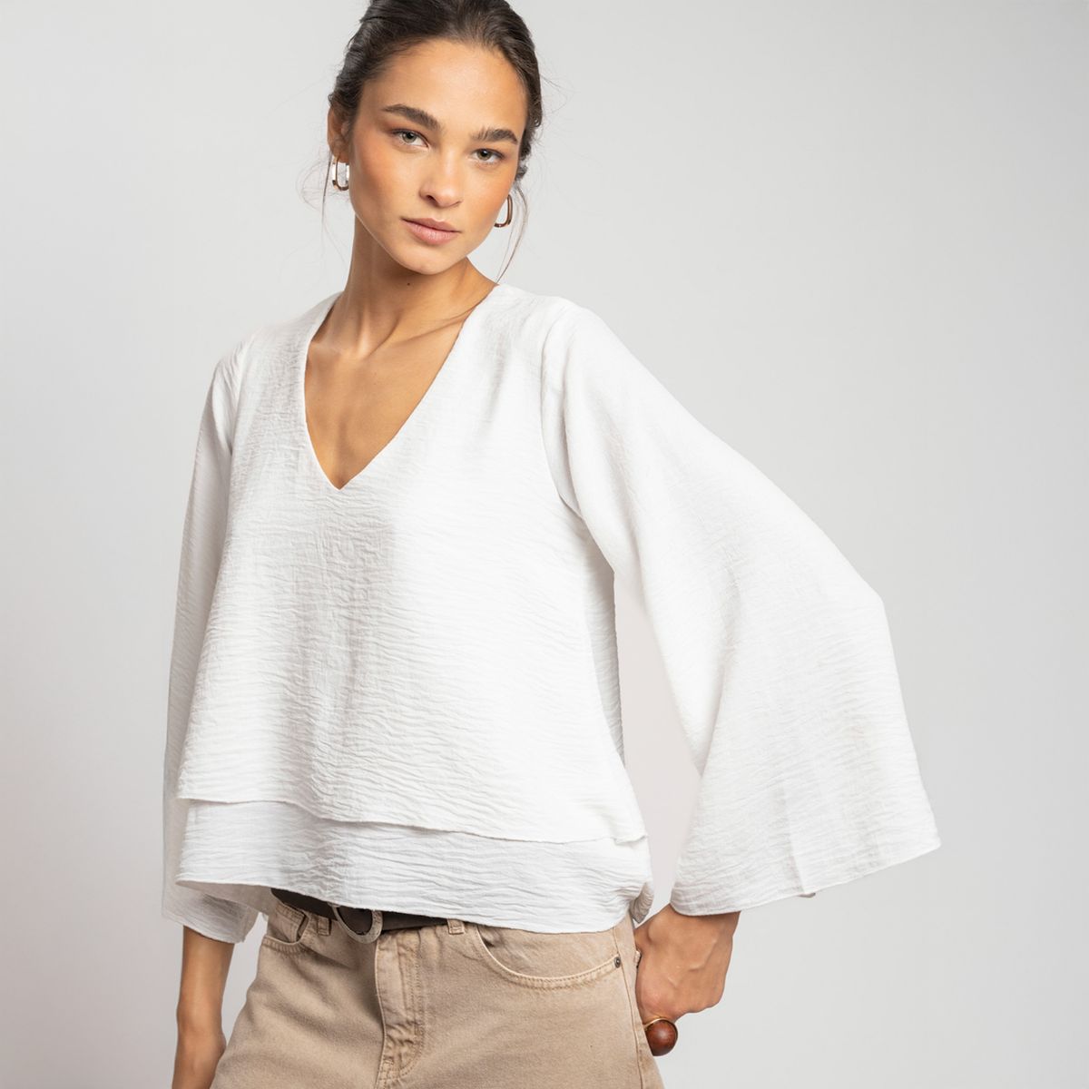 LOLITA LPK - Blusa Adriana Blanco Mujer Lolita LPK