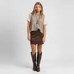 LOLITA POCKET - Falda Corta Mujer