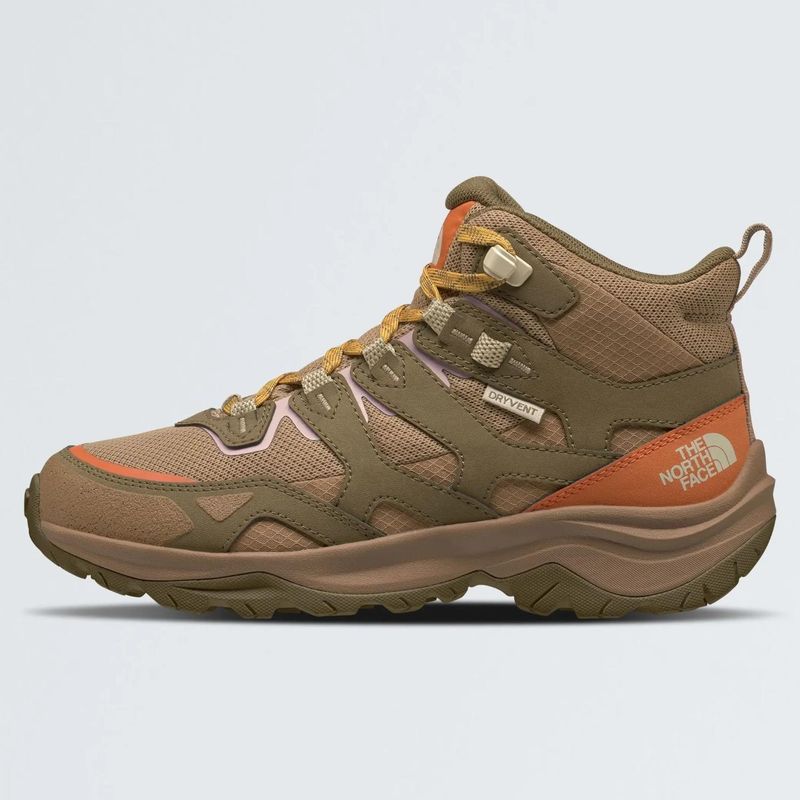 THE NORTH FACE - W Hedgehog 3 Mid Wp 792 Zapatilla Outdoor Y Trekking Mujer Cuero Café The North Face