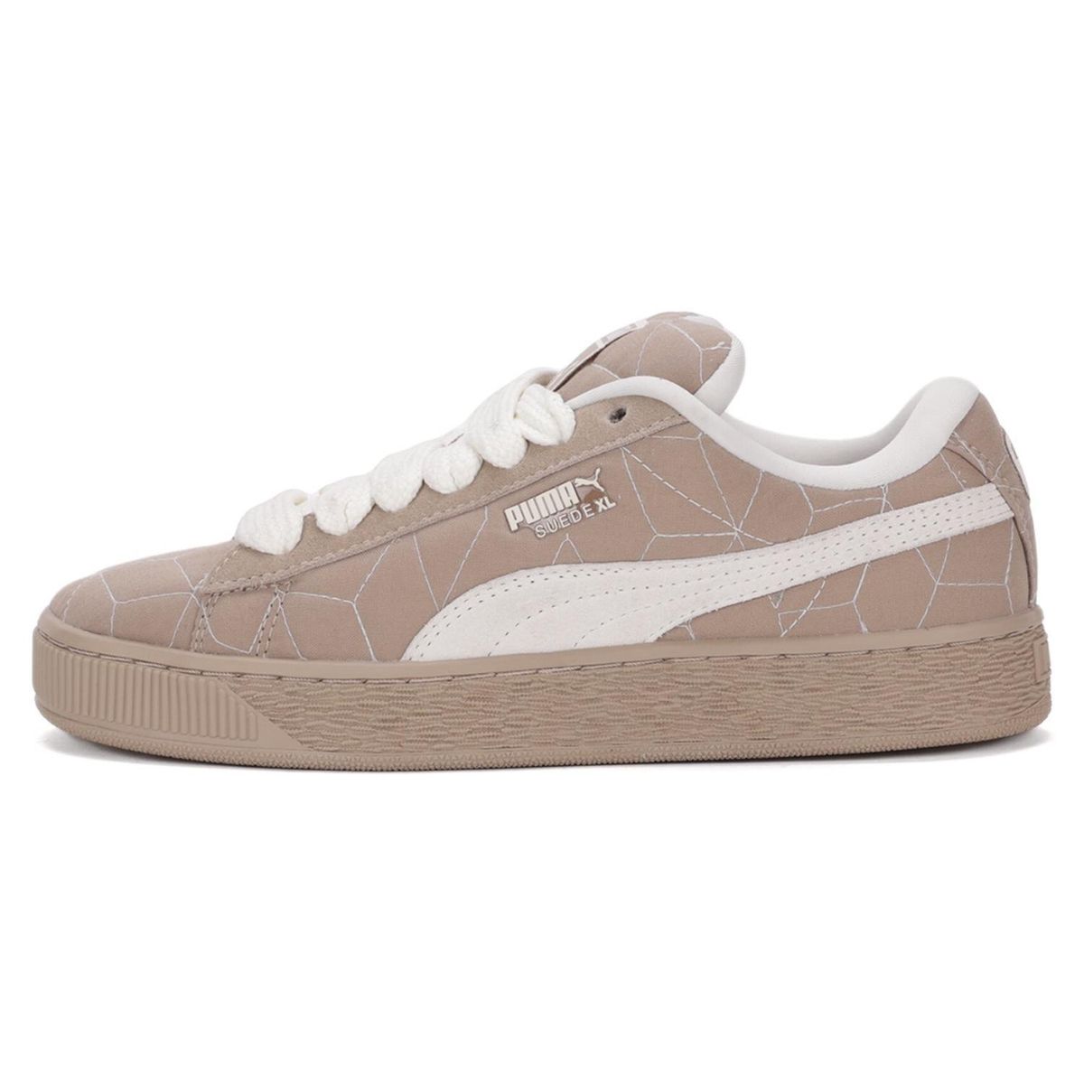 PUMA - Suede XL Zapatilla Urbana Mujer Beige Puma