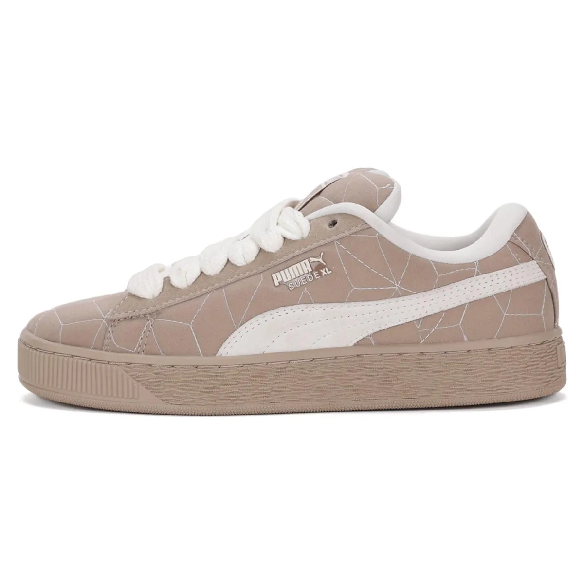 PUMA - Suede XL Zapatilla Urbana Mujer Beige Puma