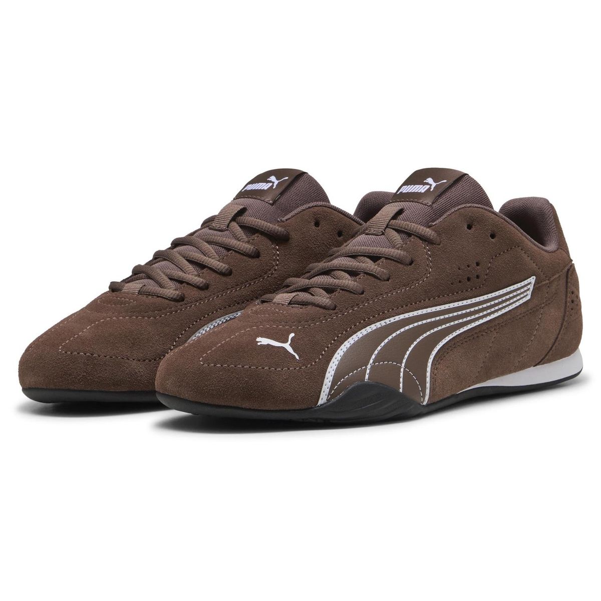 PUMA - Catch Soleil Zapatilla Urbana Gamuza Café Mujer Puma