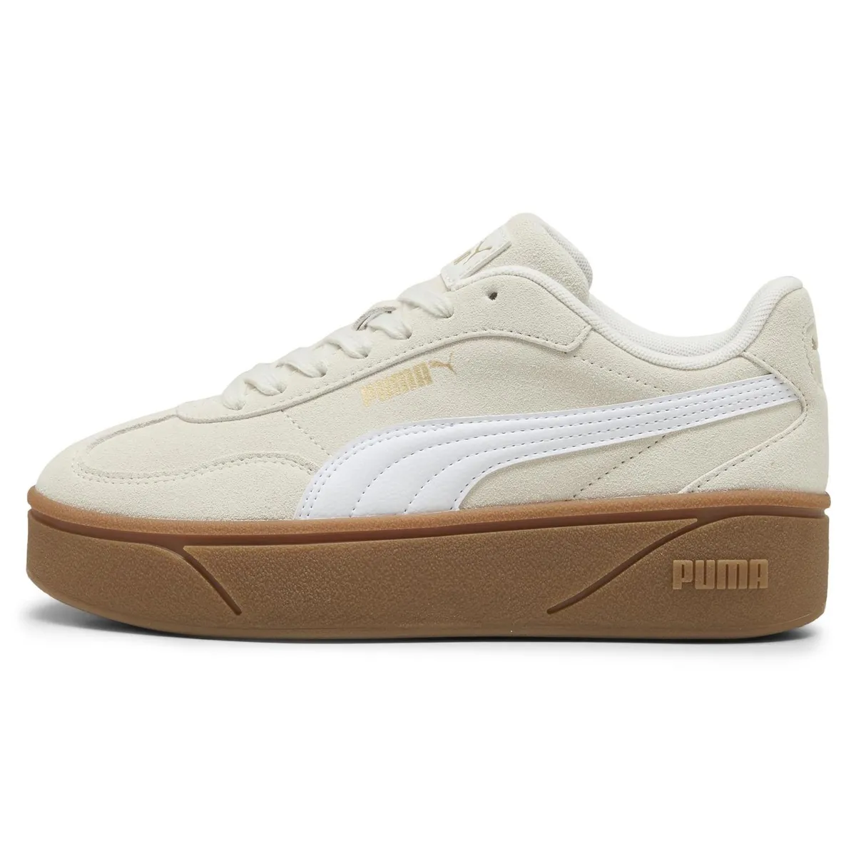 PUMA - Club II Era Platform Zapatilla Urbana Mujer Beige Puma