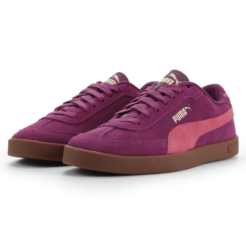PUMA - Club II Era Suede Zapatilla Urbana Mujer Lila Puma