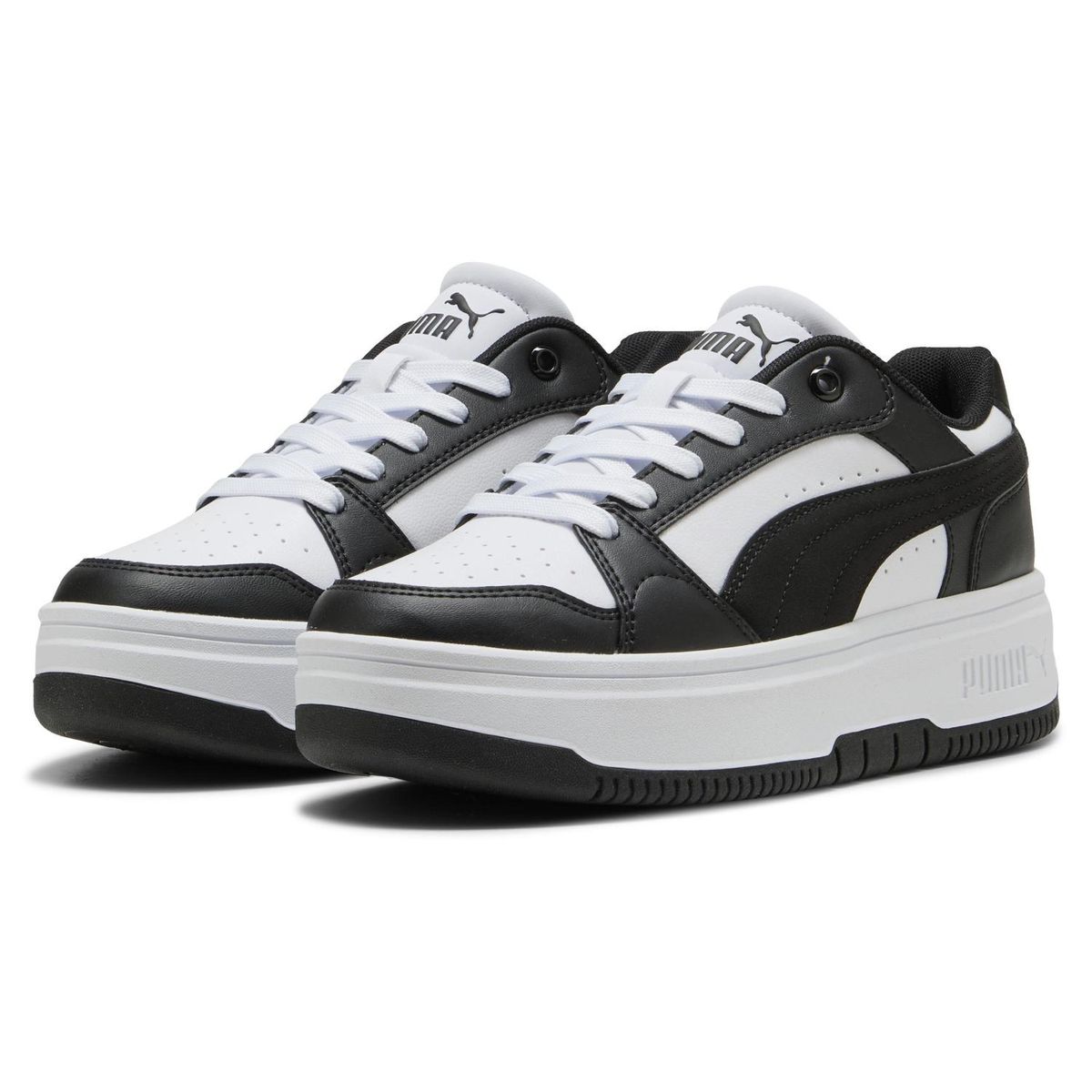 PUMA - Rebound Femme Zapatilla Urbana Mujer Negro Puma