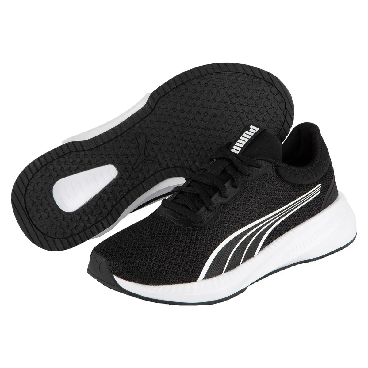 PUMA - Flyer Lite 3 Evo Zapatilla Running Mujer Negro Puma