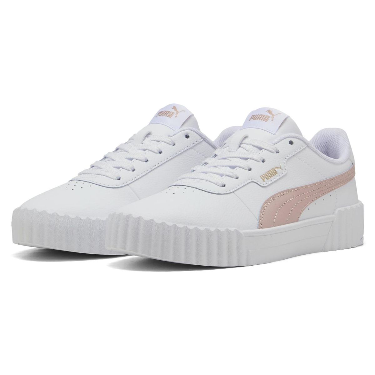 PUMA - Carina 3.0 Zapatilla Urbana Mujer Blanco Puma