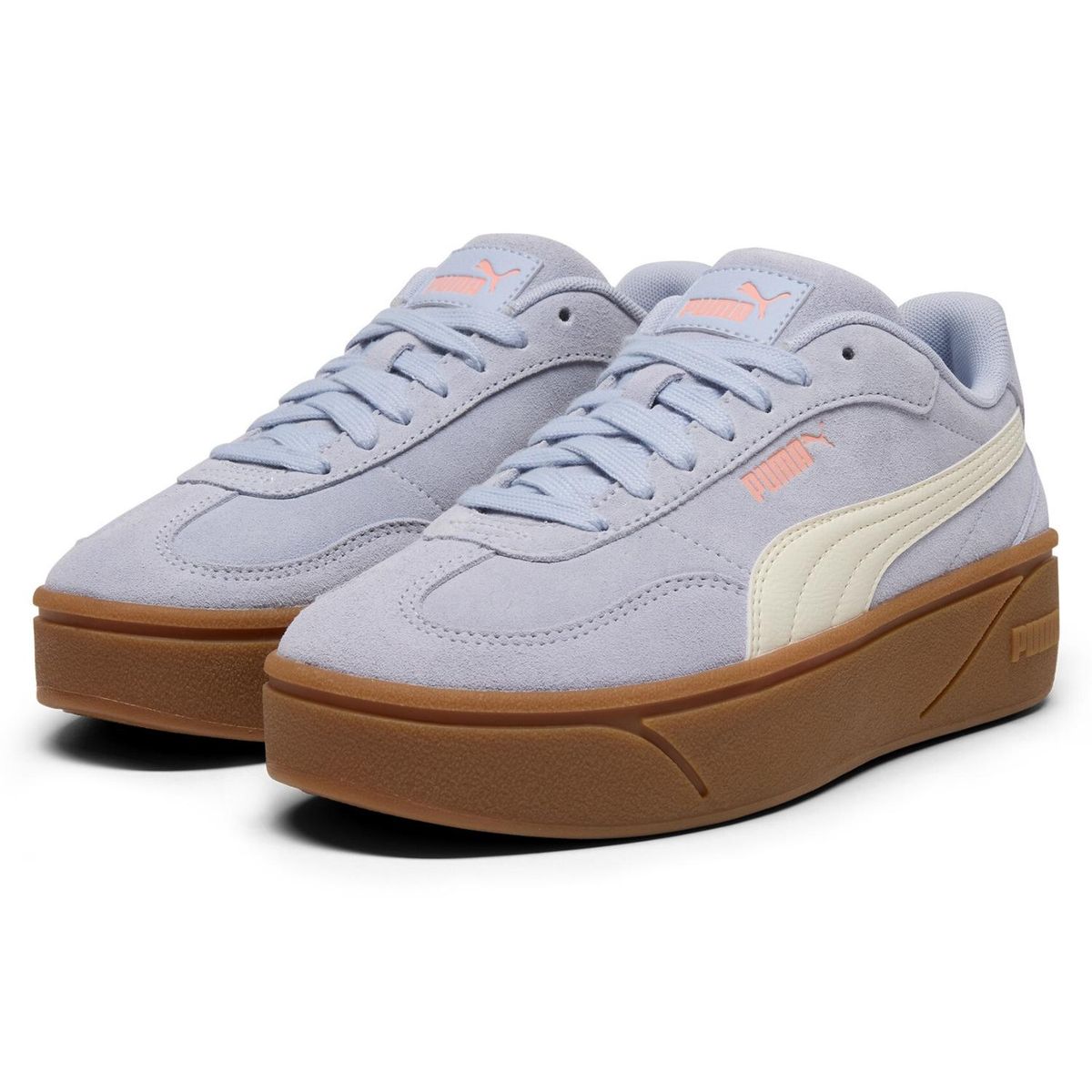 PUMA - Club Ii Era Zapatilla Urbana Gamuza Lila Mujer Puma