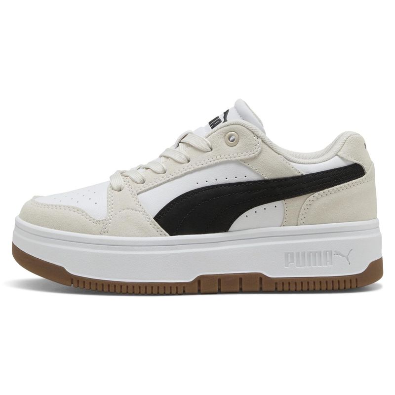 PUMA - Rebound Femme Low Zapatilla Urbana Mujer Beige Puma