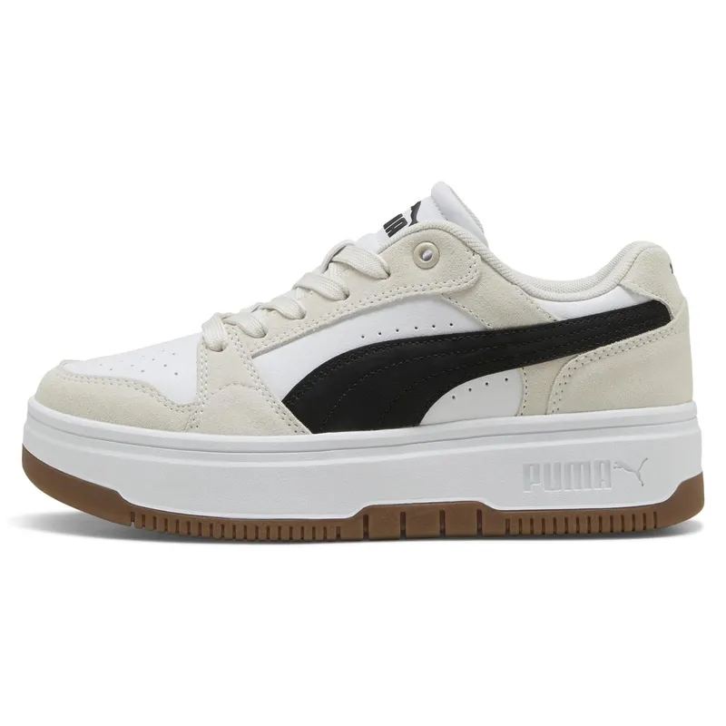 PUMA - Rebound Femme Low Zapatilla Urbana Mujer Beige Puma
