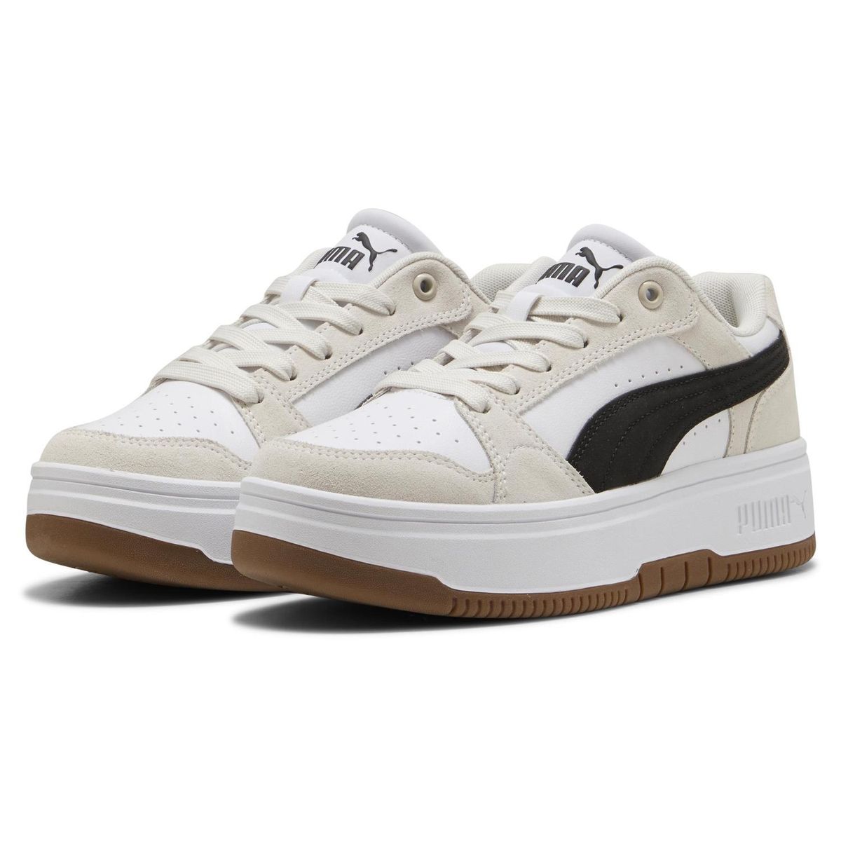 PUMA - Rebound Femme Low Zapatilla Urbana Mujer Beige Puma