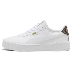 PUMA - Carina 3.0 Animal Flair Zapatilla Urbana Mujer Blanco