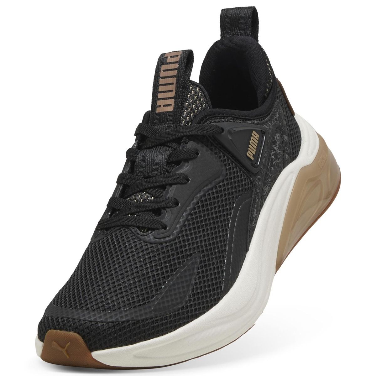 PUMA - Cell Thrill Metallic Zapatilla Running Mujer Negro Puma