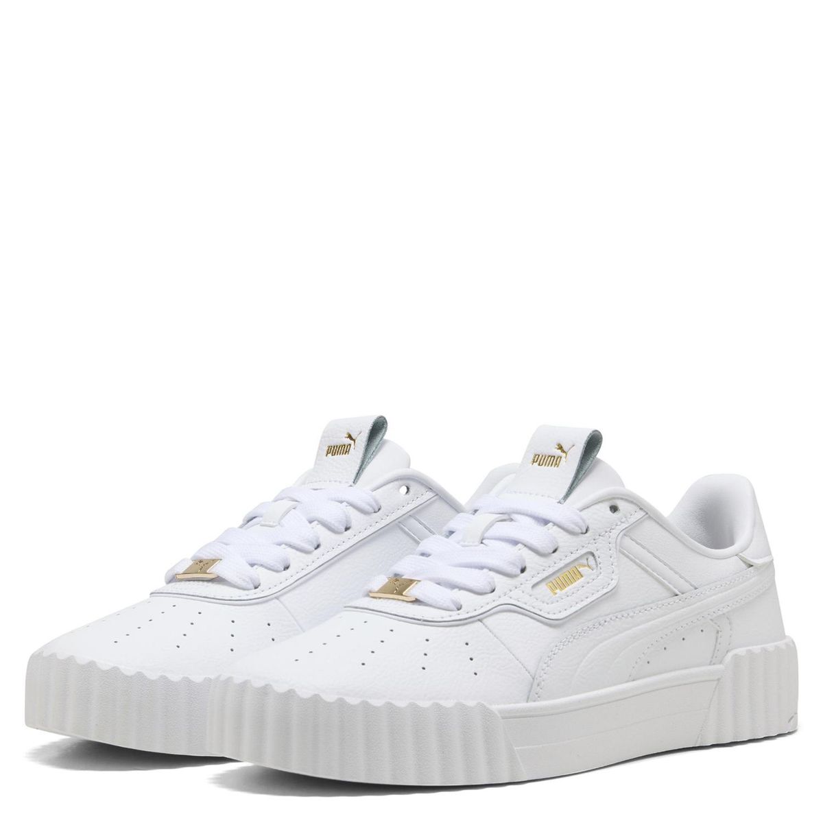 PUMA - Carina 3.0 Luxe Zapatilla Urbana Mujer Blanco Puma