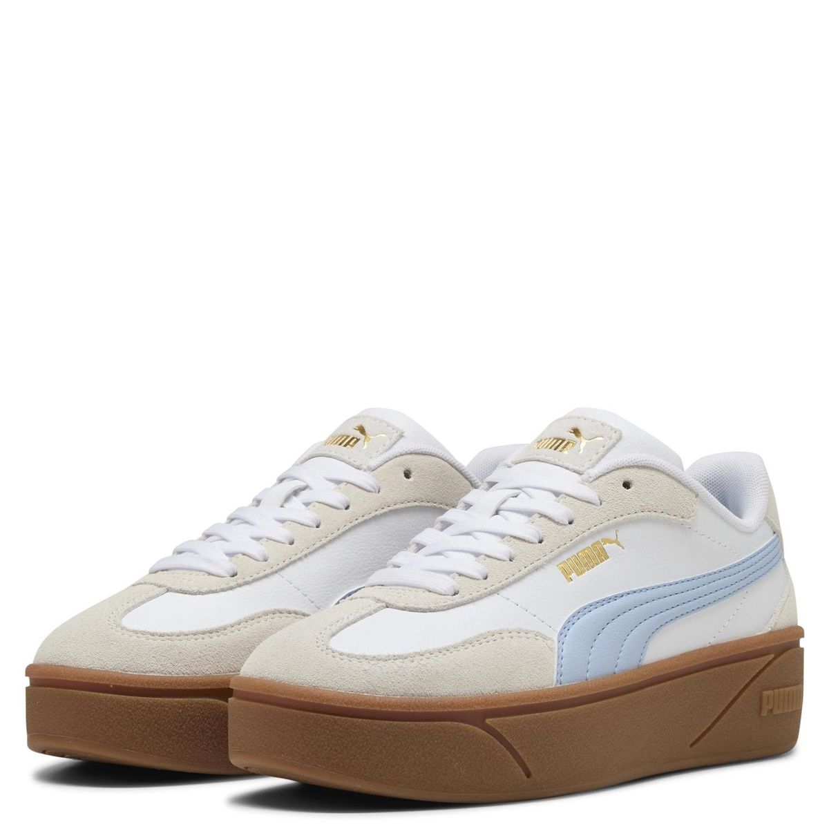 PUMA - Club II Era Platform Zapatilla Urbana Mujer Blanco Puma