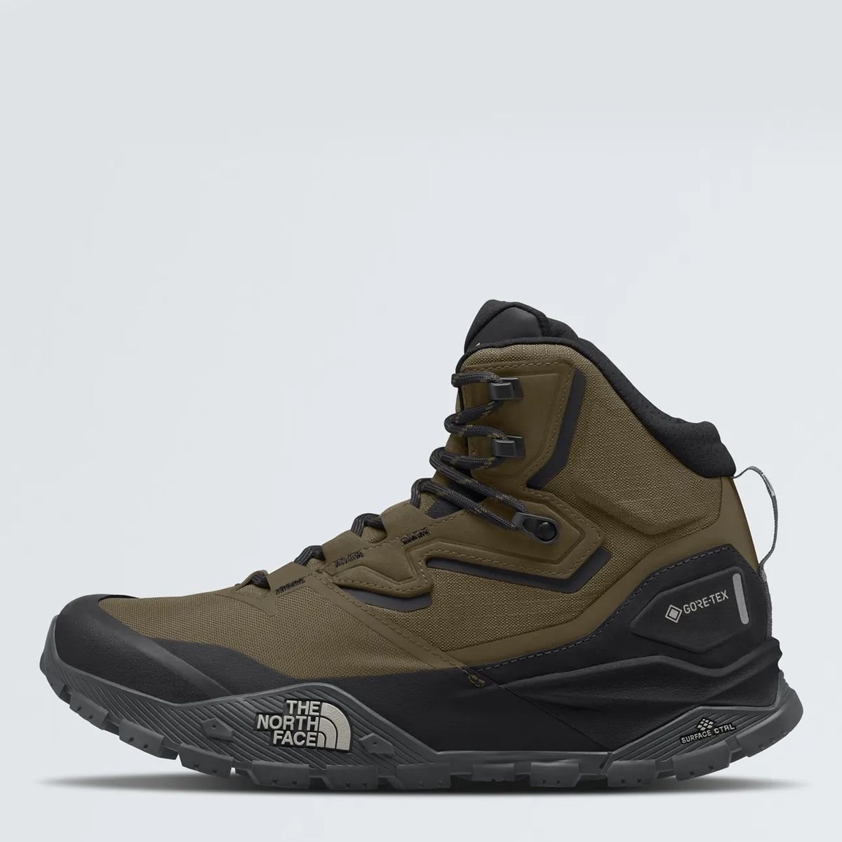 THE NORTH FACE - Offtrail Hike Mid Botin Outdoor Impermeable Hombre Verde The North Face