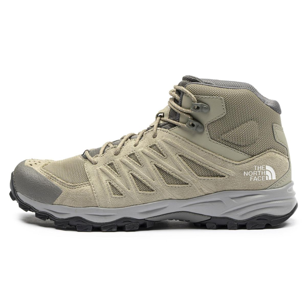 THE NORTH FACE - Truckee MID Botin Outdoor Mujer Cuero Biege The North Face
