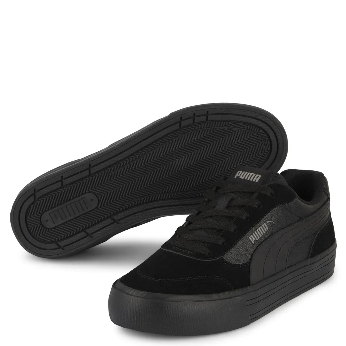 PUMA - CC Vulc Zapatilla Urbana Hombre Negro