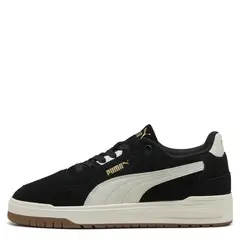 PUMA - Shuffle Downtown SD Zapatilla Urbana Hombre Negro