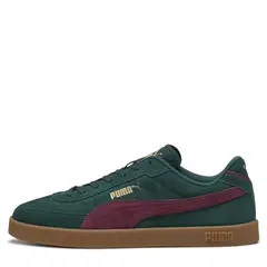 PUMA - Club Ii Era Suede Zapatilla Urbana Hombre Verde