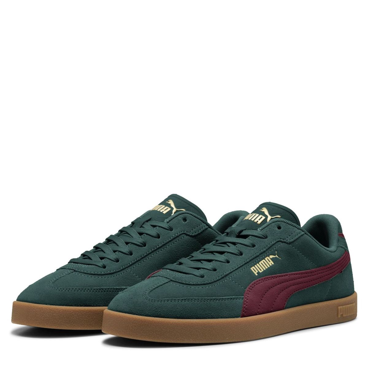 PUMA - Puma Club Ii Era Suede Zapatilla Urbana Hombre Verde Puma