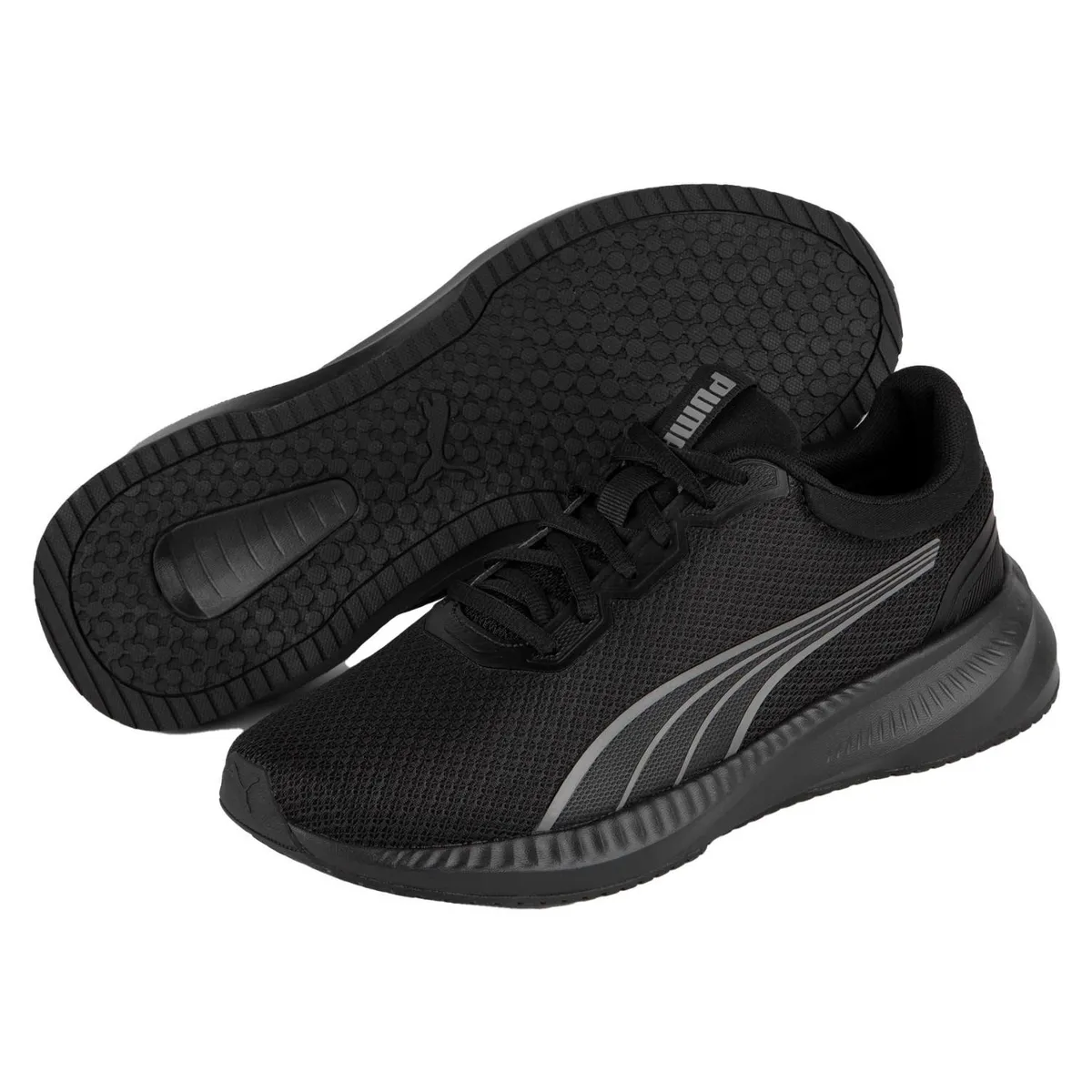 PUMA - Flyer Lite 3 Evo Zapatilla Running Hombre Negro Puma
