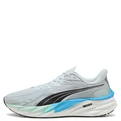 PUMA - Velocity Nitro 4 Zapatilla Running Hombre Celeste