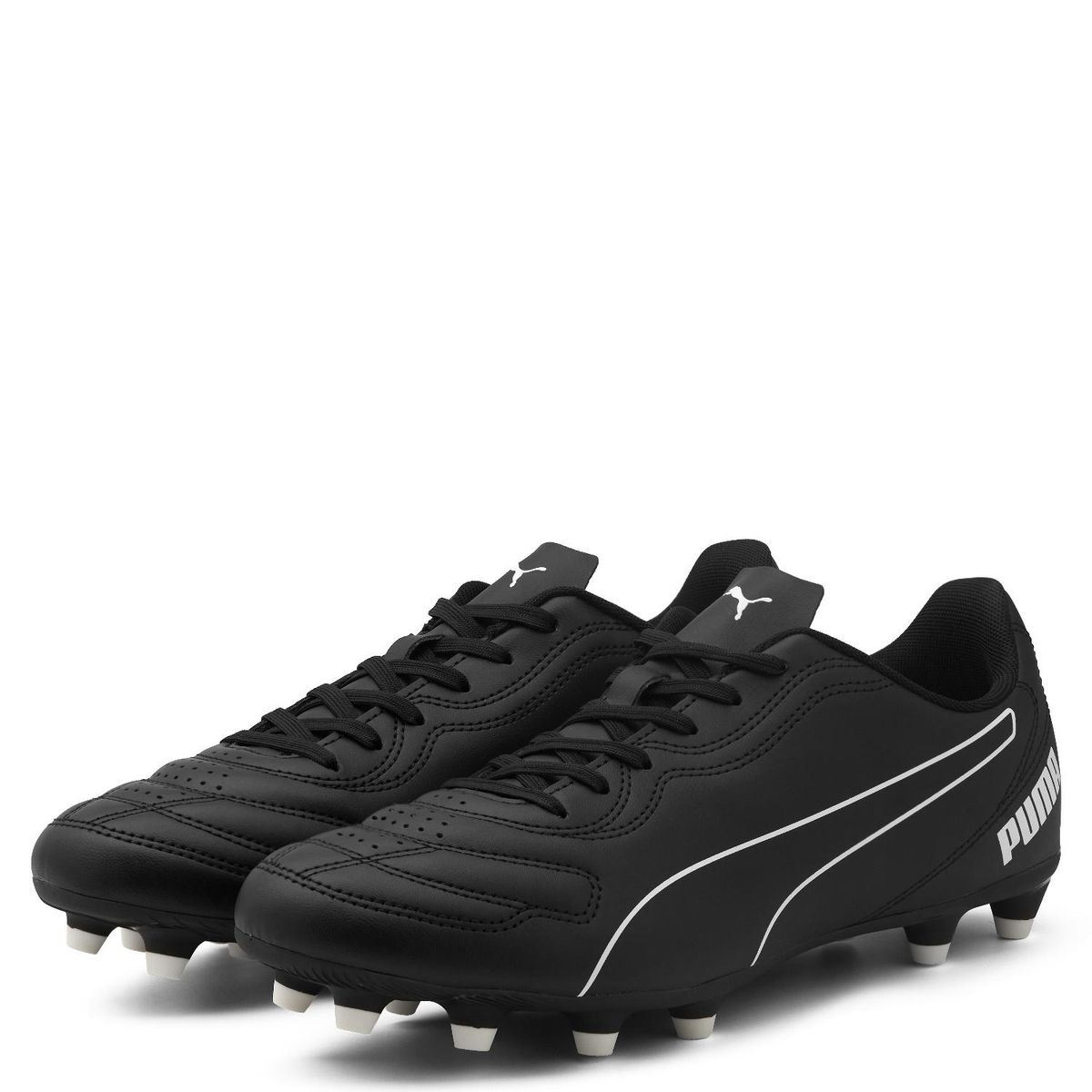 PUMA - Classico Zapatilla Fútbol Negro Hombre Puma
