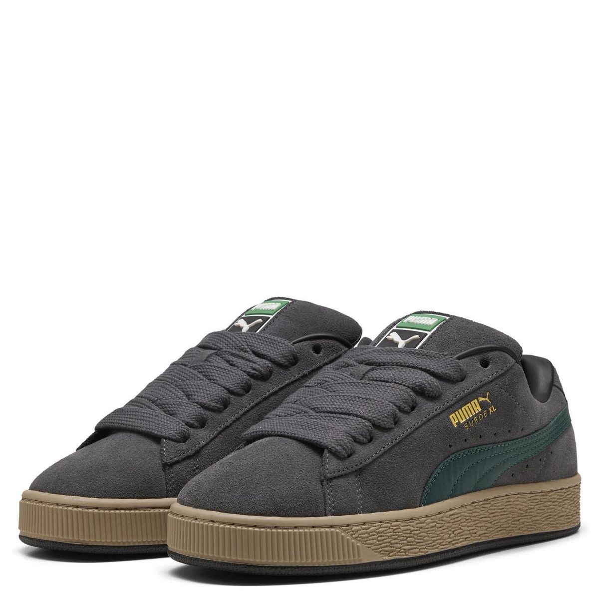 PUMA - Suede XL Zapatilla Urbana Hombre Gris Puma