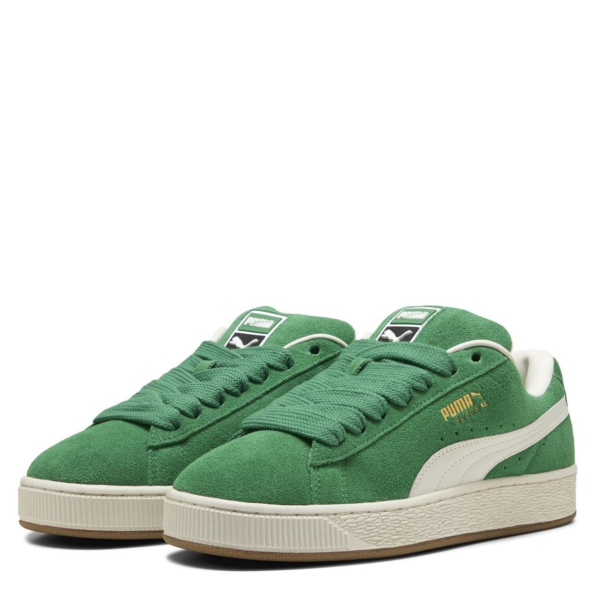 PUMA - Suede XI Zapatilla Urbana Hombre Verde Puma