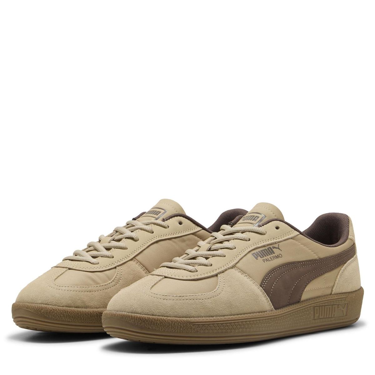 PUMA - Palermo Pop Zapatilla Urbana Hombre Café Puma