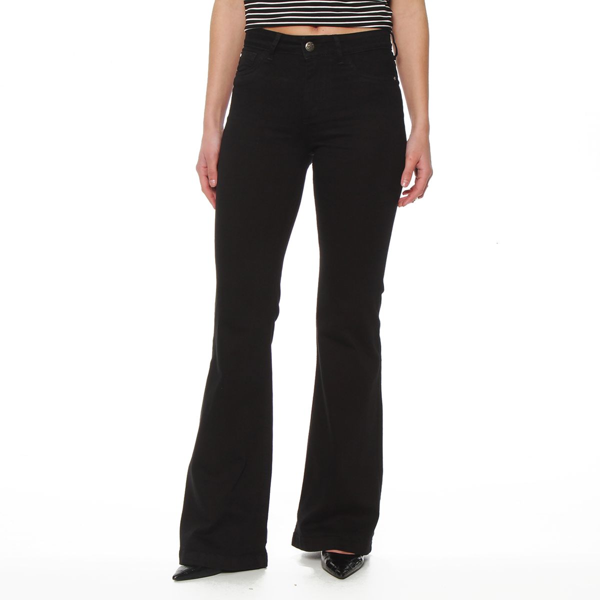 WADOS - Jeans Flare Tiro Medio Mujer Wados