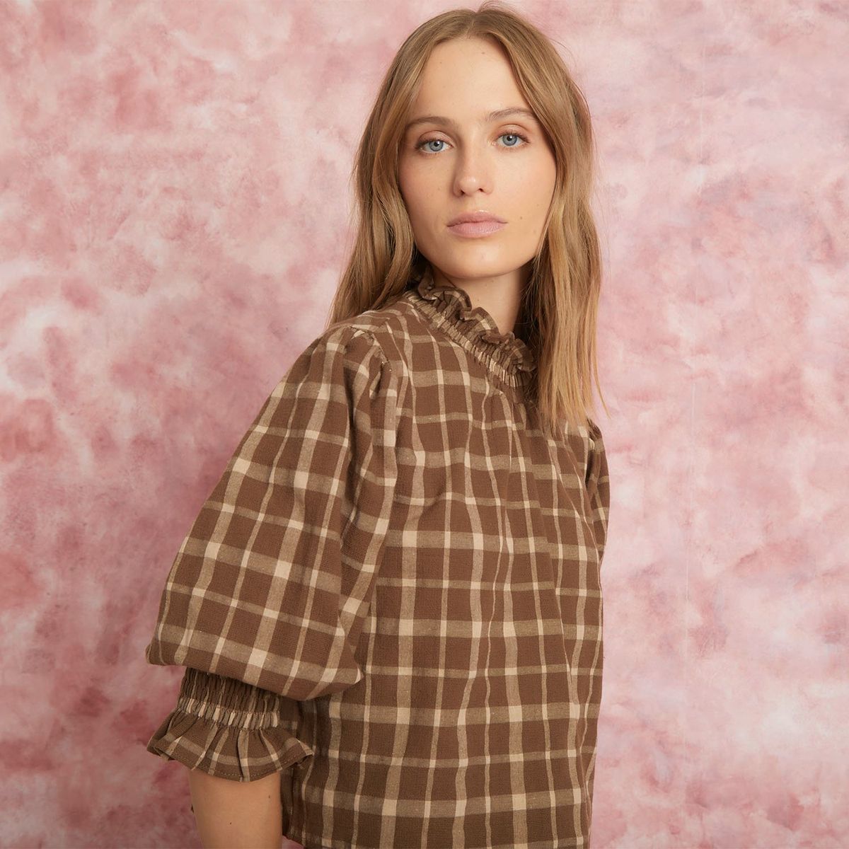 ROSSAMOLA - Blusa Manga Larga Algodón Mujer Rossamola