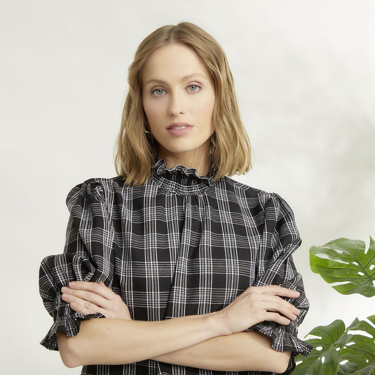 ROSSAMOLA - Blusa Manga Larga Algodón Mujer Rossamola