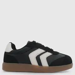 COLLOKY - U 47470201V26 Inf Zapatilla Urbana Unisex Negro (21 a 27)