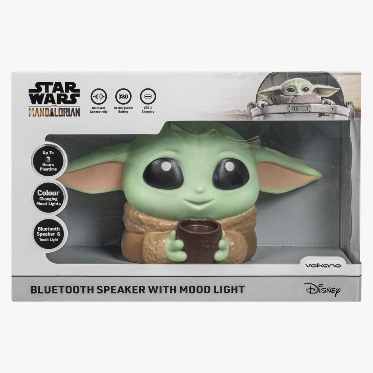 VAIS - Parlante 3D Bluetooth Cluz Grogu Vais