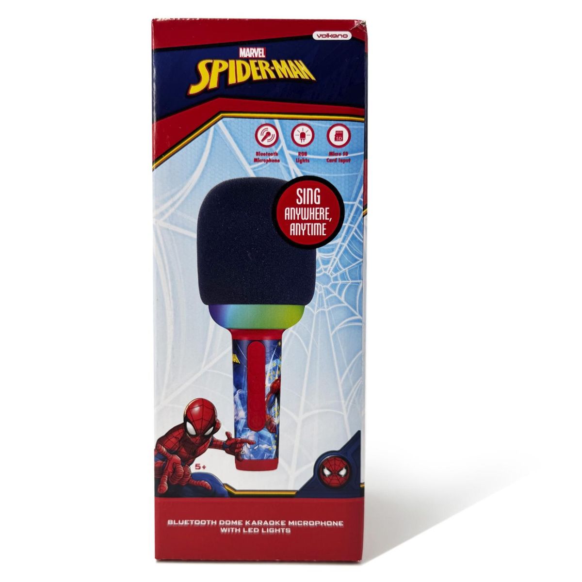 VAIS - Microfo Karaoke Cluz Bt Spiderman Vais