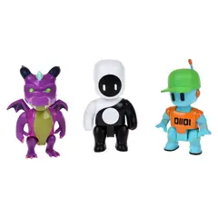 STUMBLE GUYS - Pack 3 Figuras 8 Cm Yang
