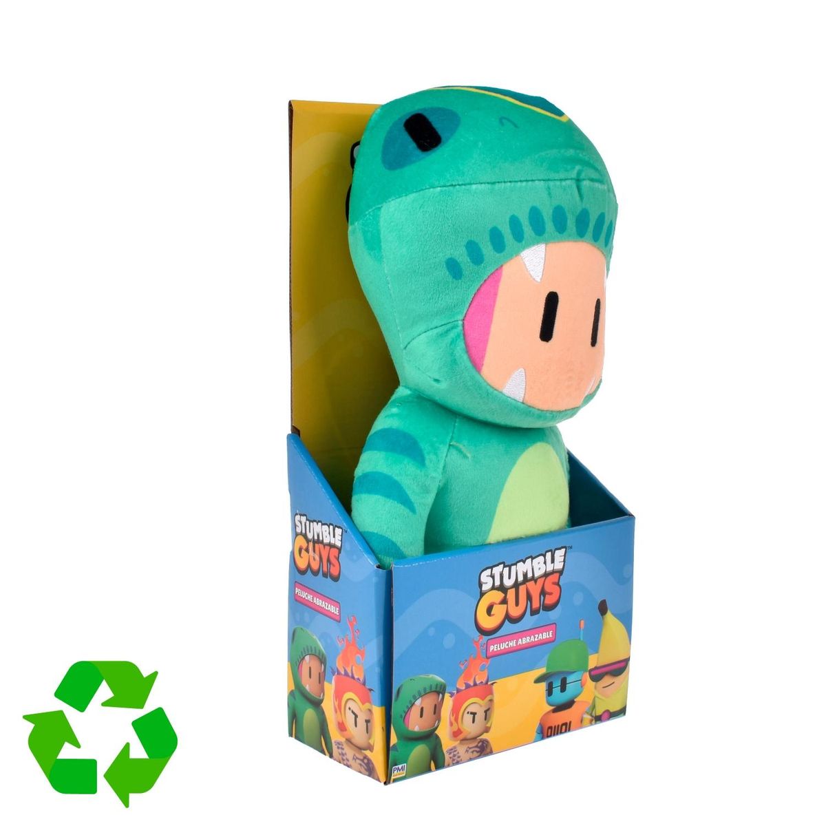 STUMBLE GUYS - Peluche 30 T-Rex Stumble Guys